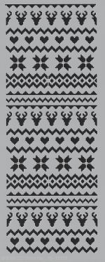 Sweater Knit Stencil